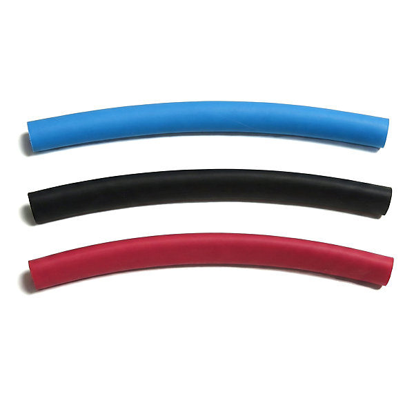 Gaine thermorétractables 3.2 à 6.4 mm Diall, 18 pièces