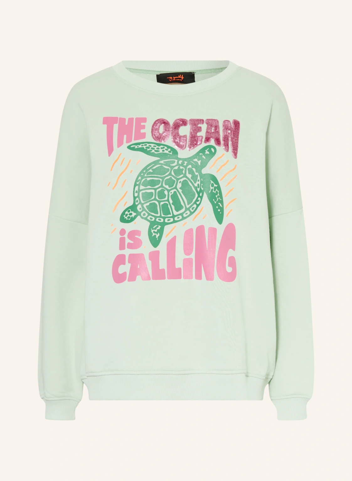 miss goodlife Sweatshirt mit Pailletten