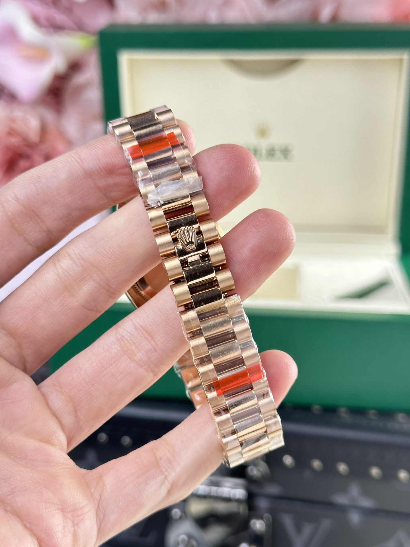 Rolex Datejust 278285 RG Plated MOP Dial CZ Diamonds 31mm AAA Replica