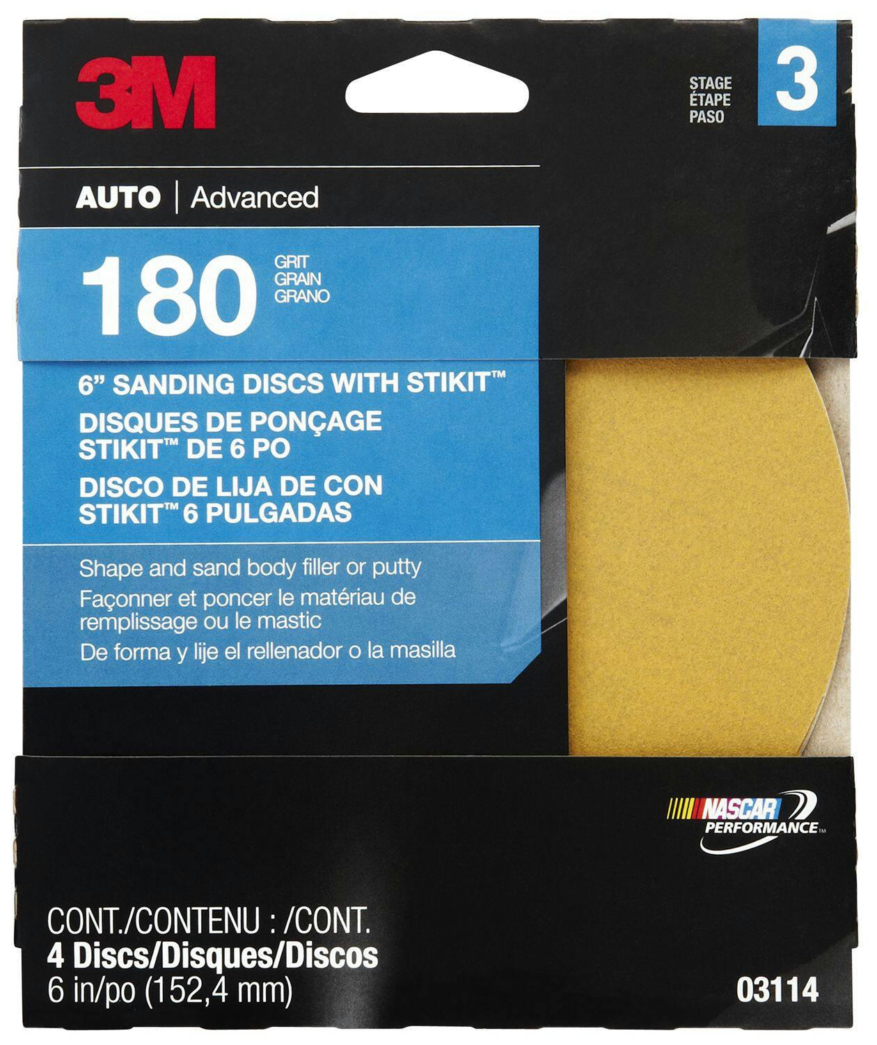 3M Sanding Disc, 6-in