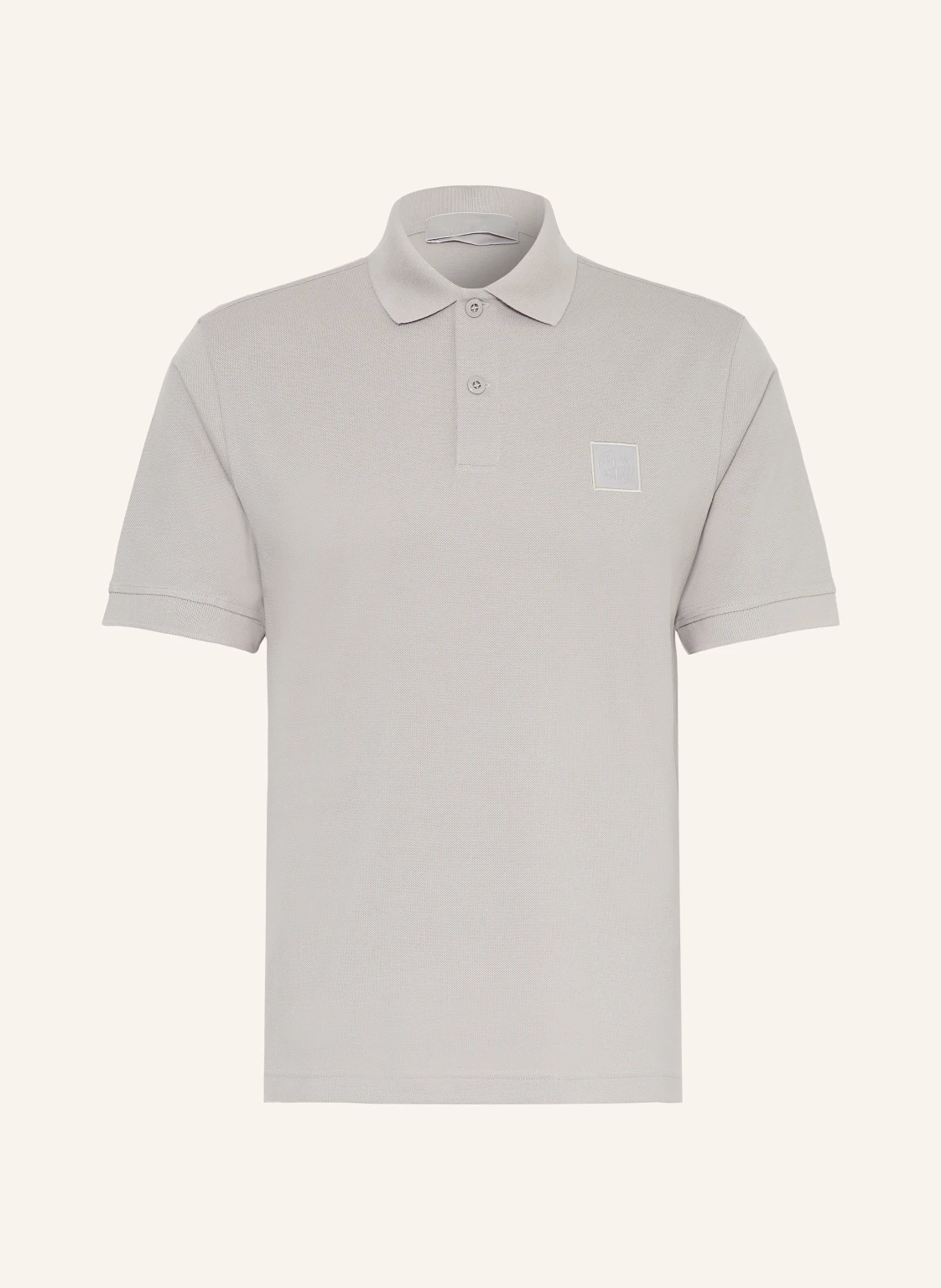 STONE ISLAND Piqué-Poloshirt GHOST