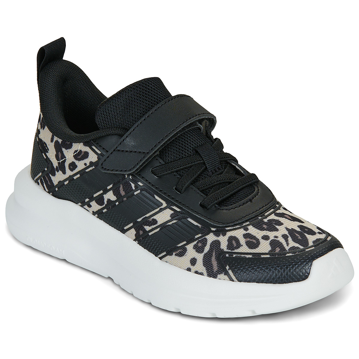 adidas - TENSAUR RUN 4.0 EL C - Black / Leopard