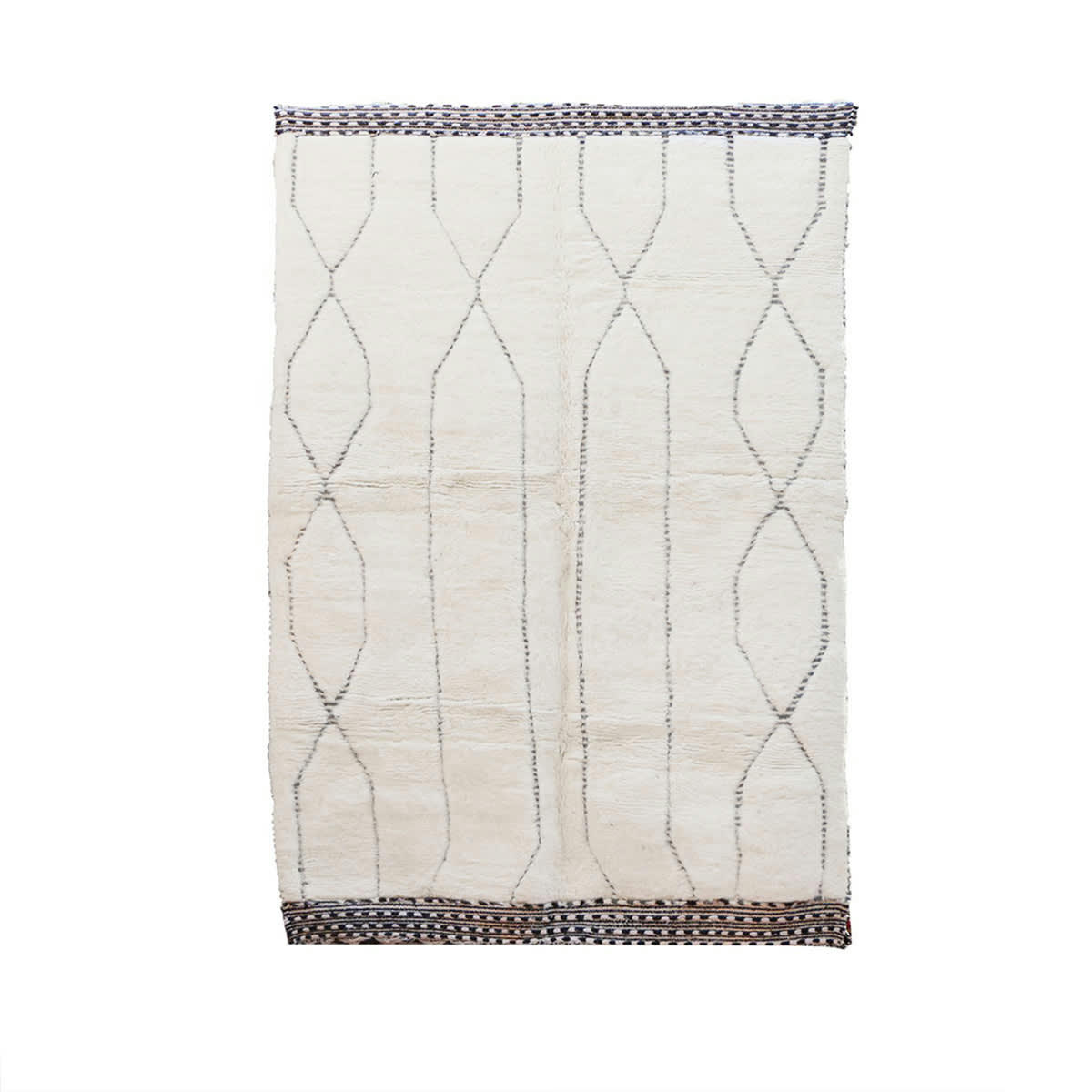BERBERE - Tapis Berbere marocain pure laine 203x289