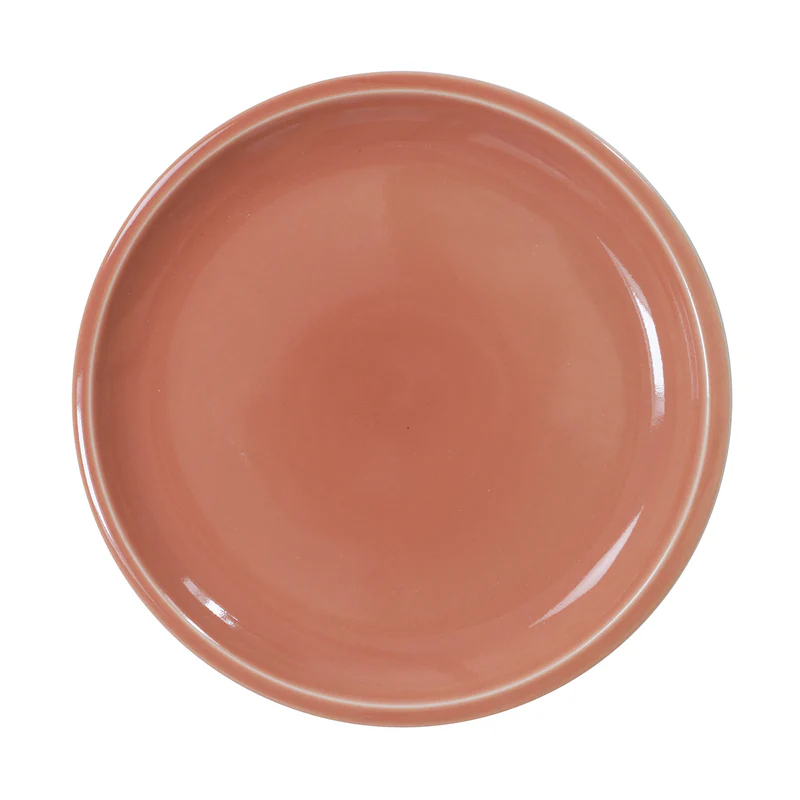 assiette de présentation terre cuite