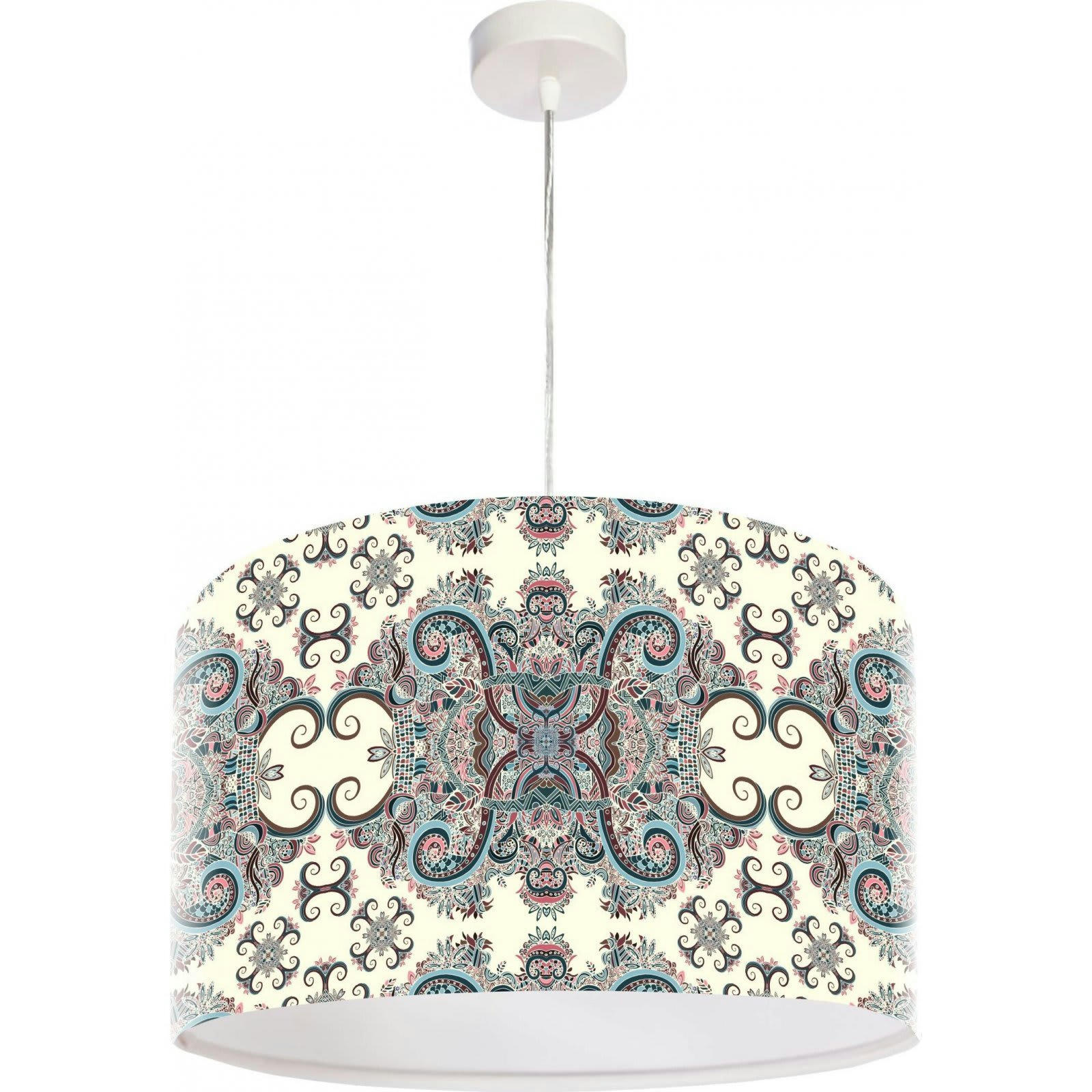 MANDALA - Suspension Tissu Multicolore