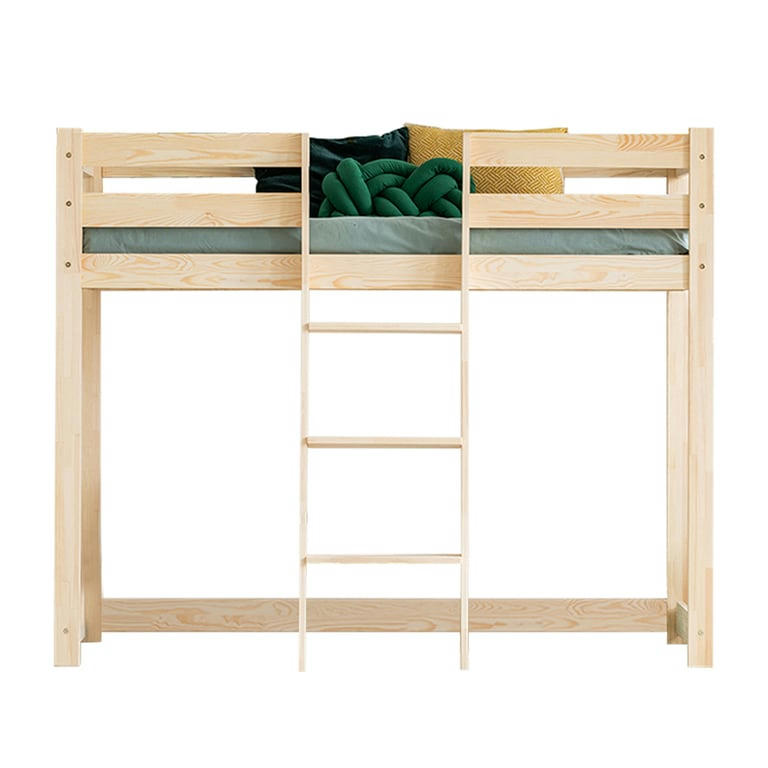 MARK - Lit mi-hauteur 90x190 sommier inclus Georgesnaturel