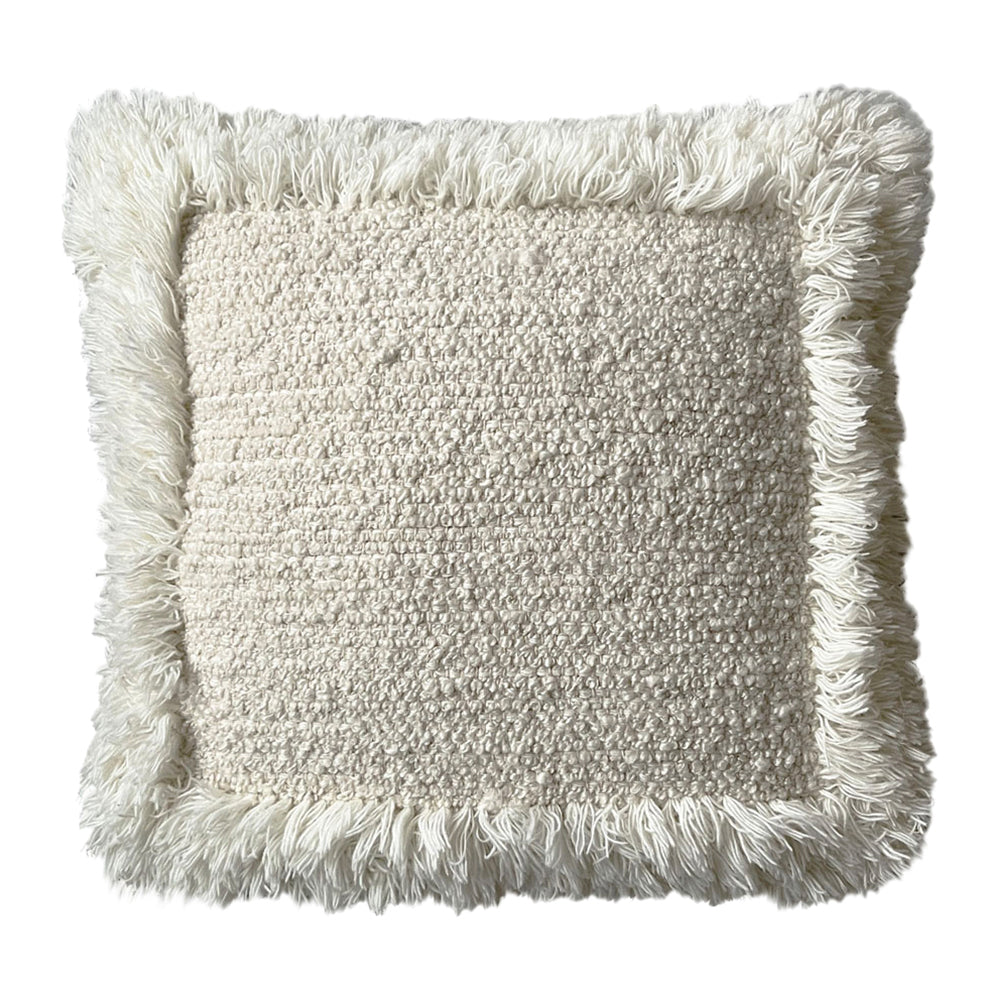 Malagoon Eboya Sierkussen 50 x 50 cm - Off-White