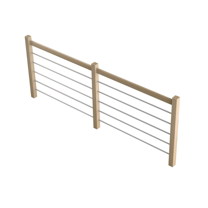 Kit garde-corps type G pour escalier Provence 320 cm SOGEM