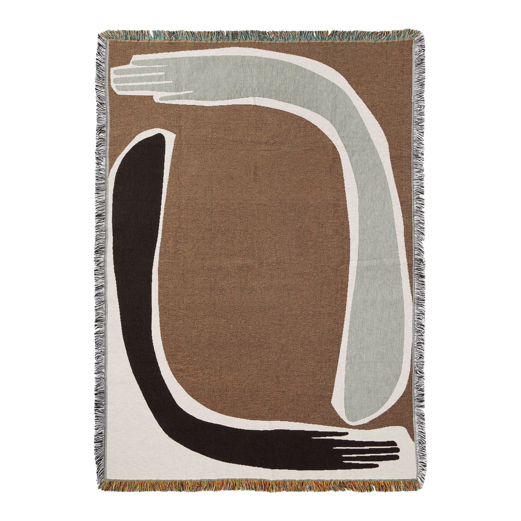 Ferm Living Pose Wandkleed - Coffee