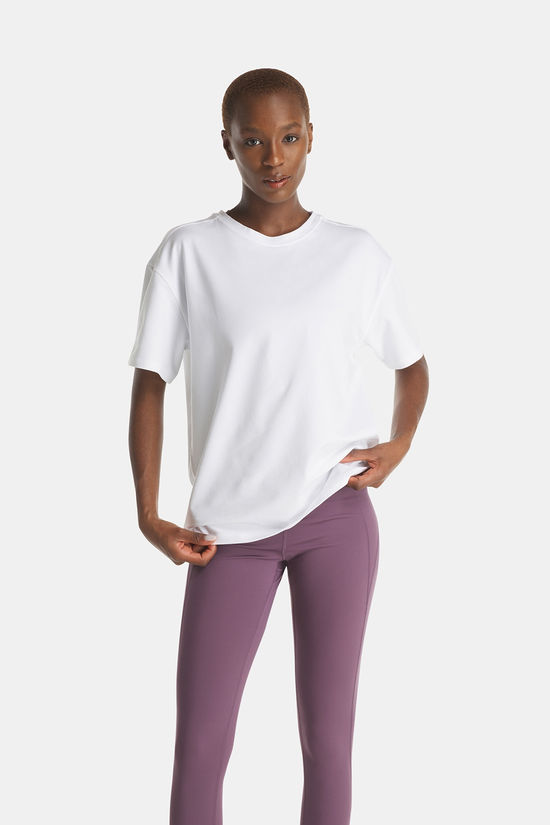 Girlfriend Collective Reset Relaxed Workout Tee Dames