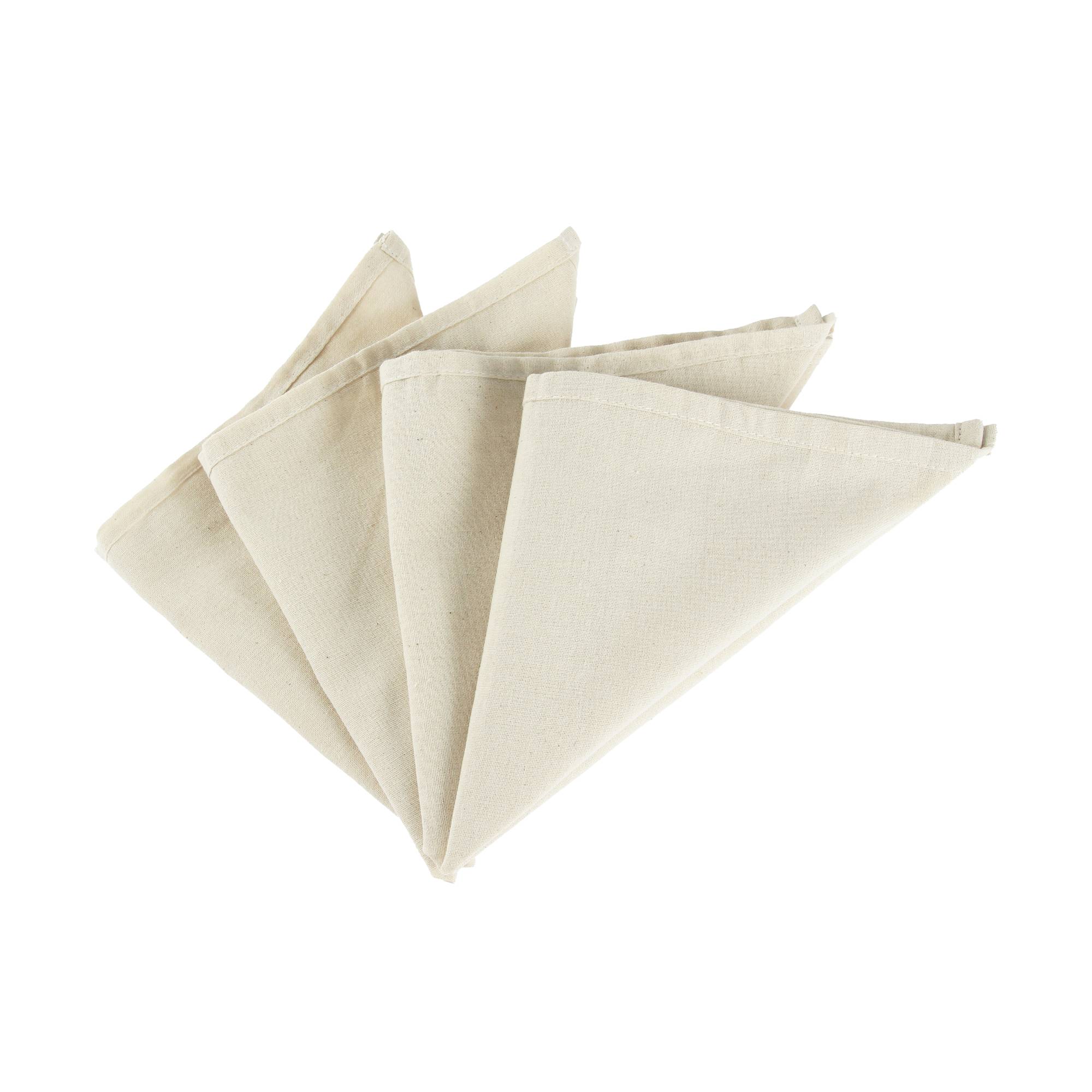 Natural Cotton Napkins 4 Pack