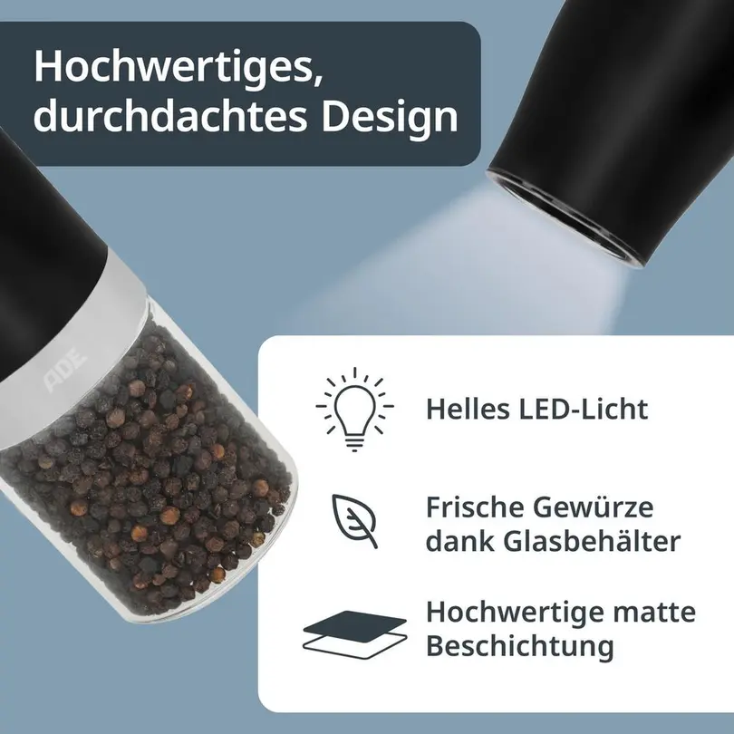 Salz-/Pfeffermühle Ade