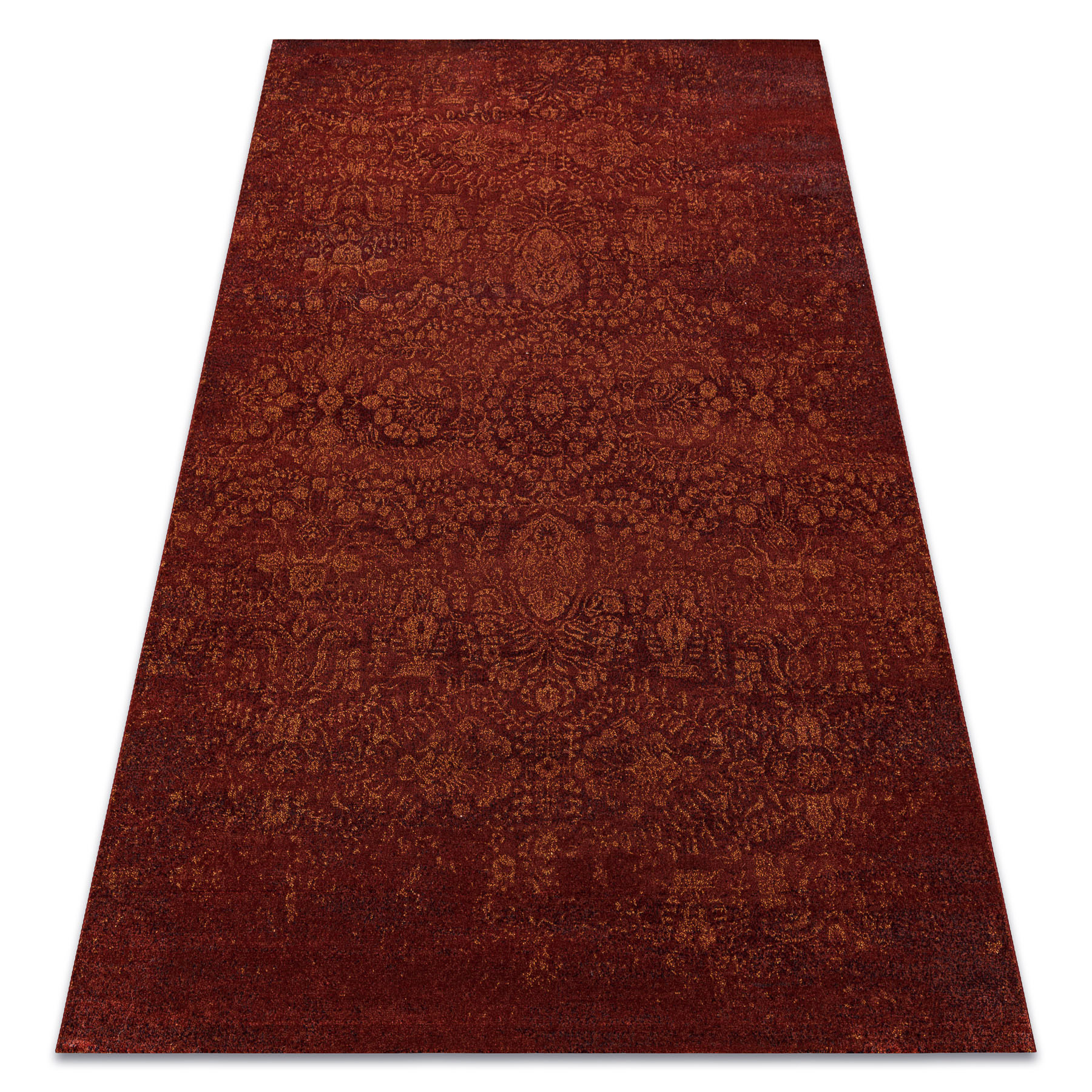 Dywan wełniany JADE 45008/301 Ornament terakota OSTA 140x200 cm
