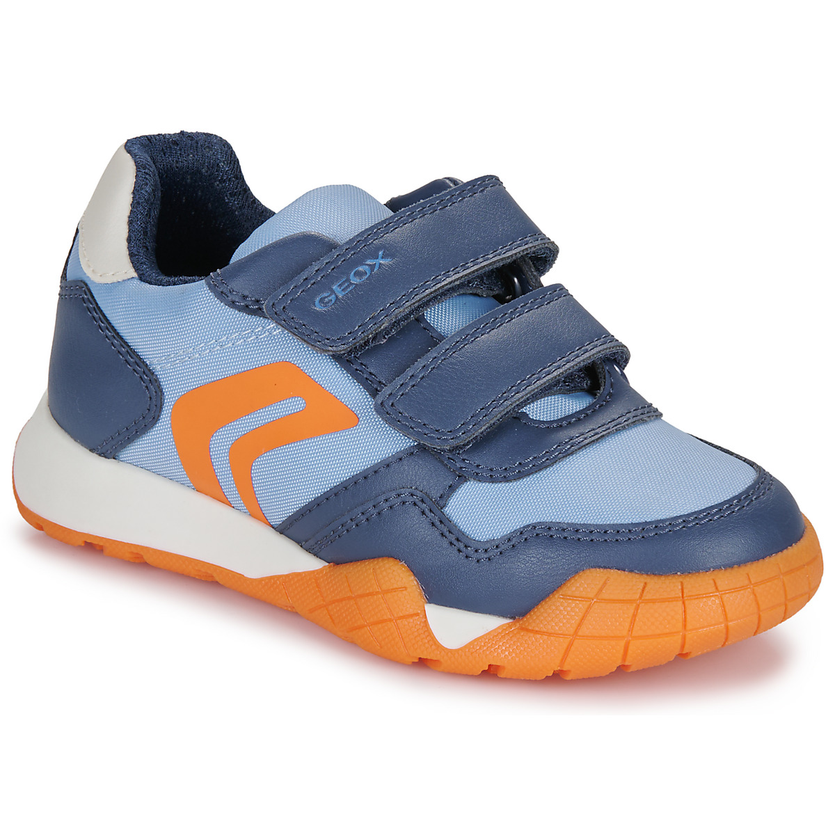 Geox - J RANN-E BOY A - Blue / Orange
