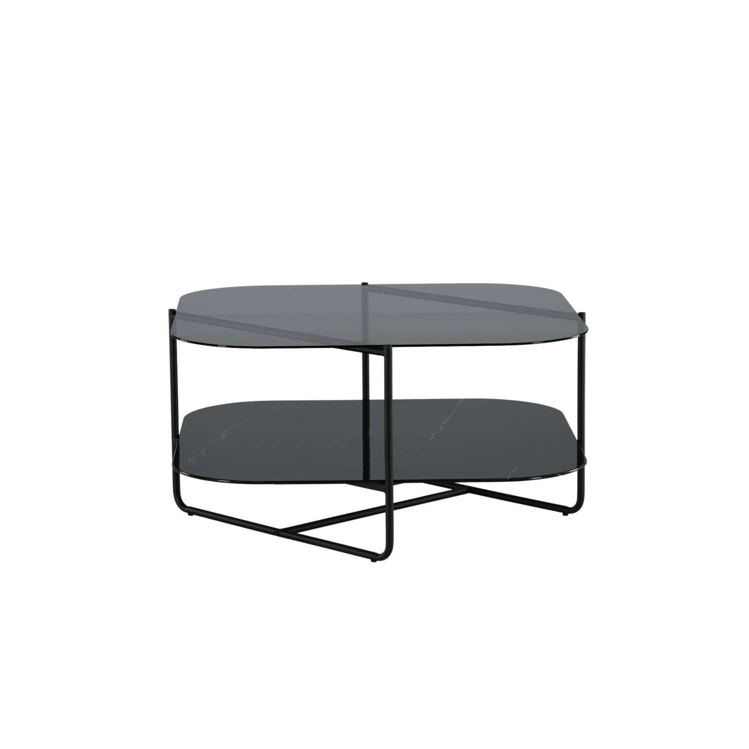 Venture Home Un-line Salontafel 85 x 85 - Zwart