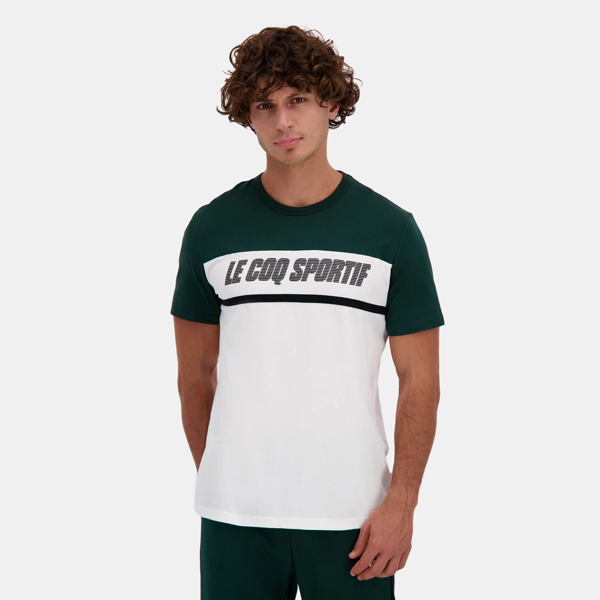 2510041-CONTEMPORAIN SP Tee SS N°1 M scarab/n.o. | T-shirt Homme