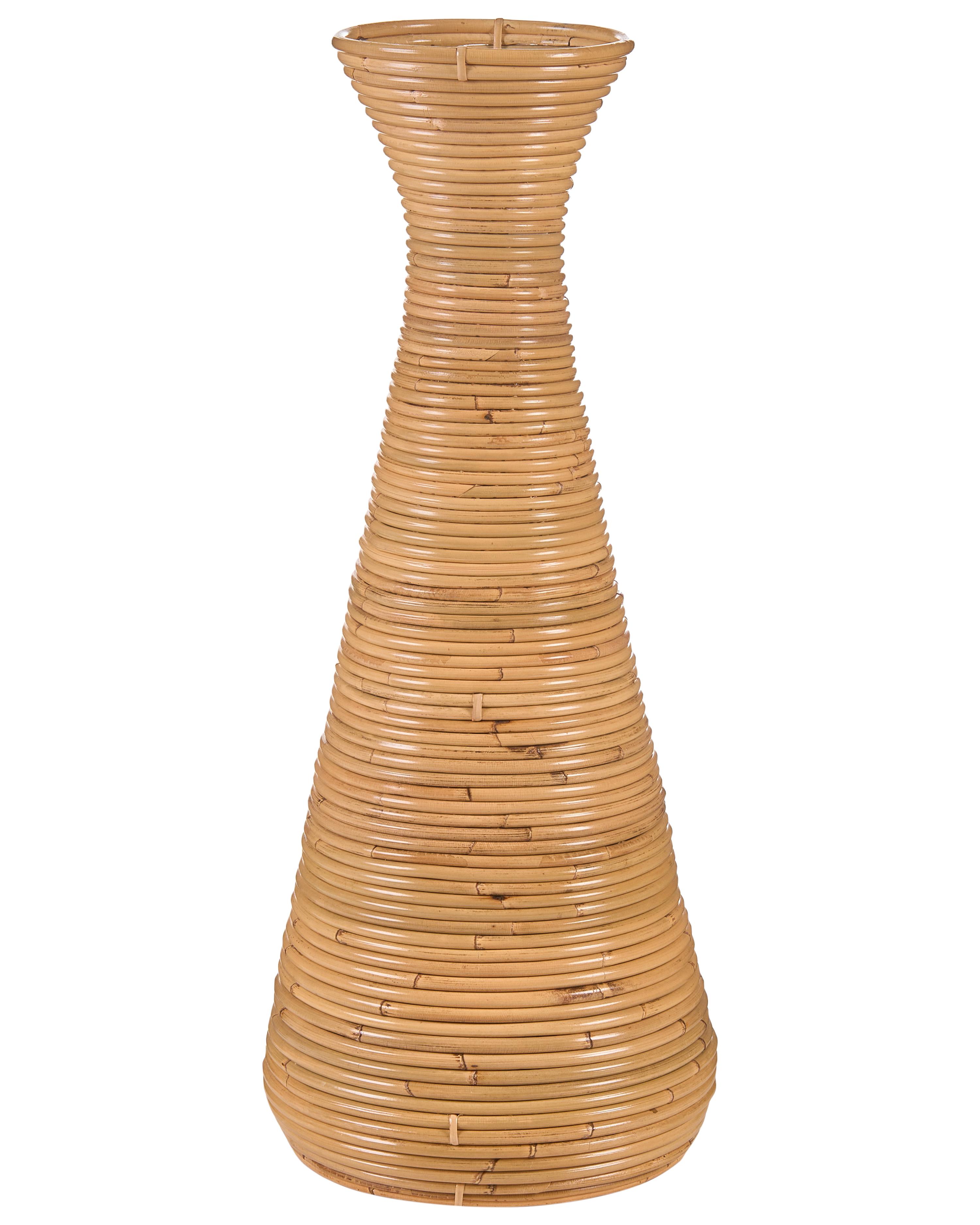 Decorative Vase NIDRI Rattan 70 cm Natural