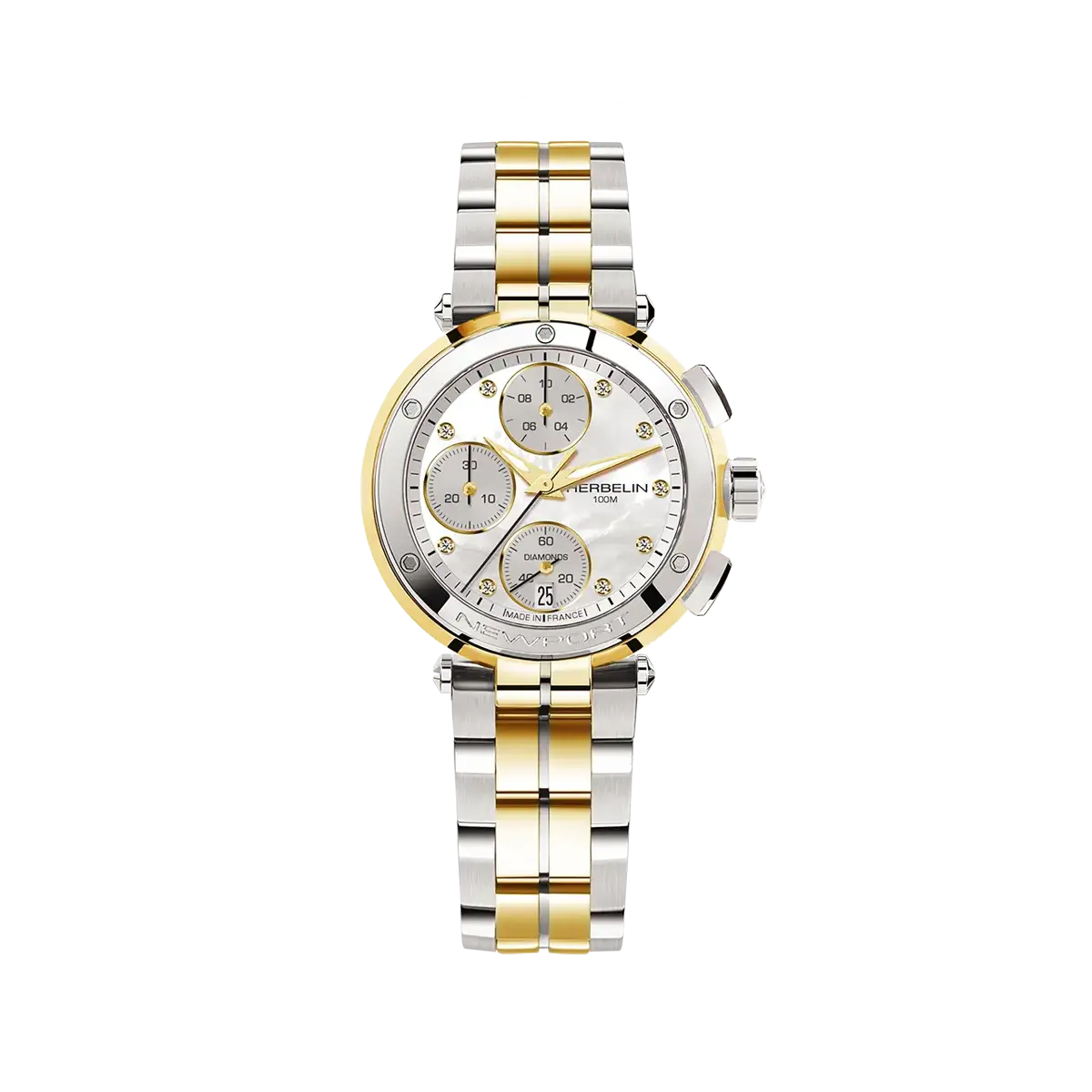 NEWPORT – CHRONOGRAPHE – BICOLORE