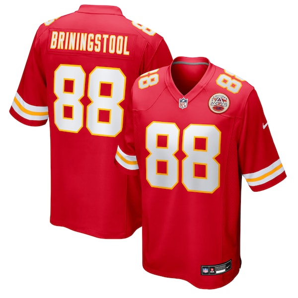 Jake Briningstool Kansas City Chiefs Nike Team Game Jersey -  Red