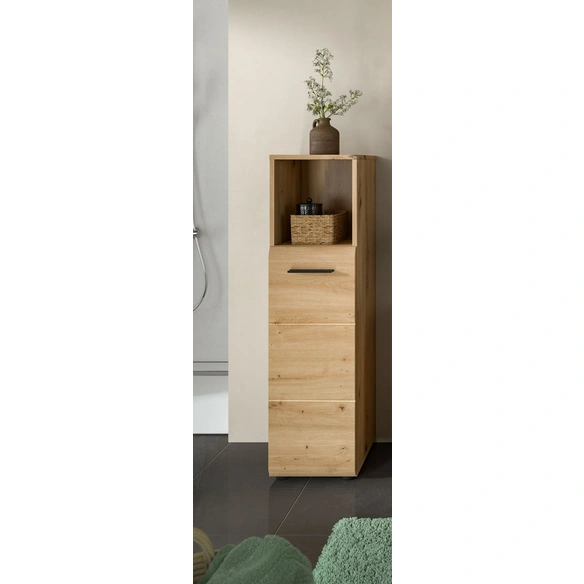Badezimmerschrank, BxHxT: 30 x 110 x 30 cm