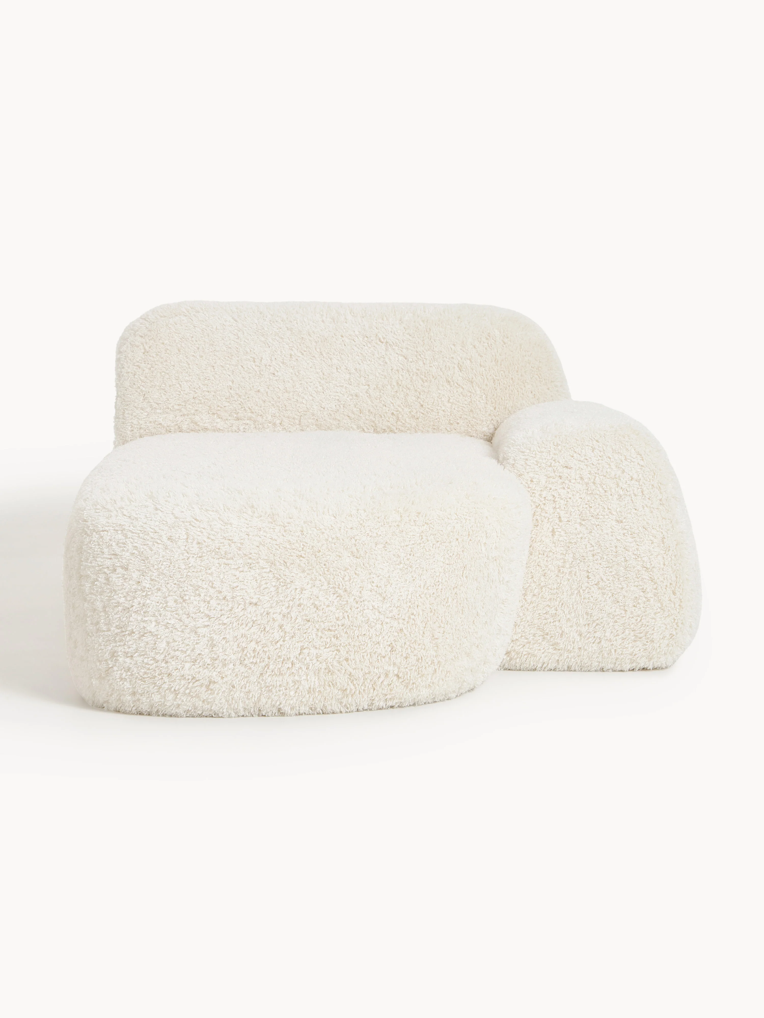 Teddy-Chaise-Eckmodul Wolke