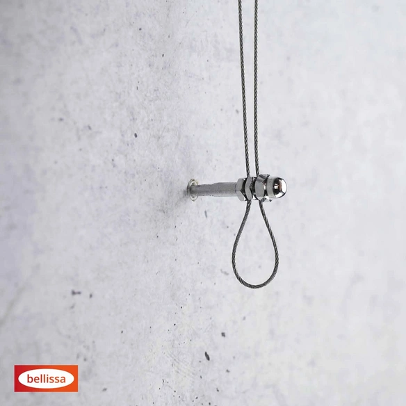 Seilrankhilfe »Spago«, LxH: 1000 x cm, Silber