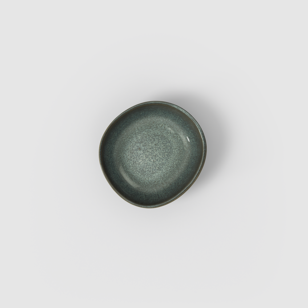 Lave Dipping bowl - Grey, 2.1 oz, stoneware