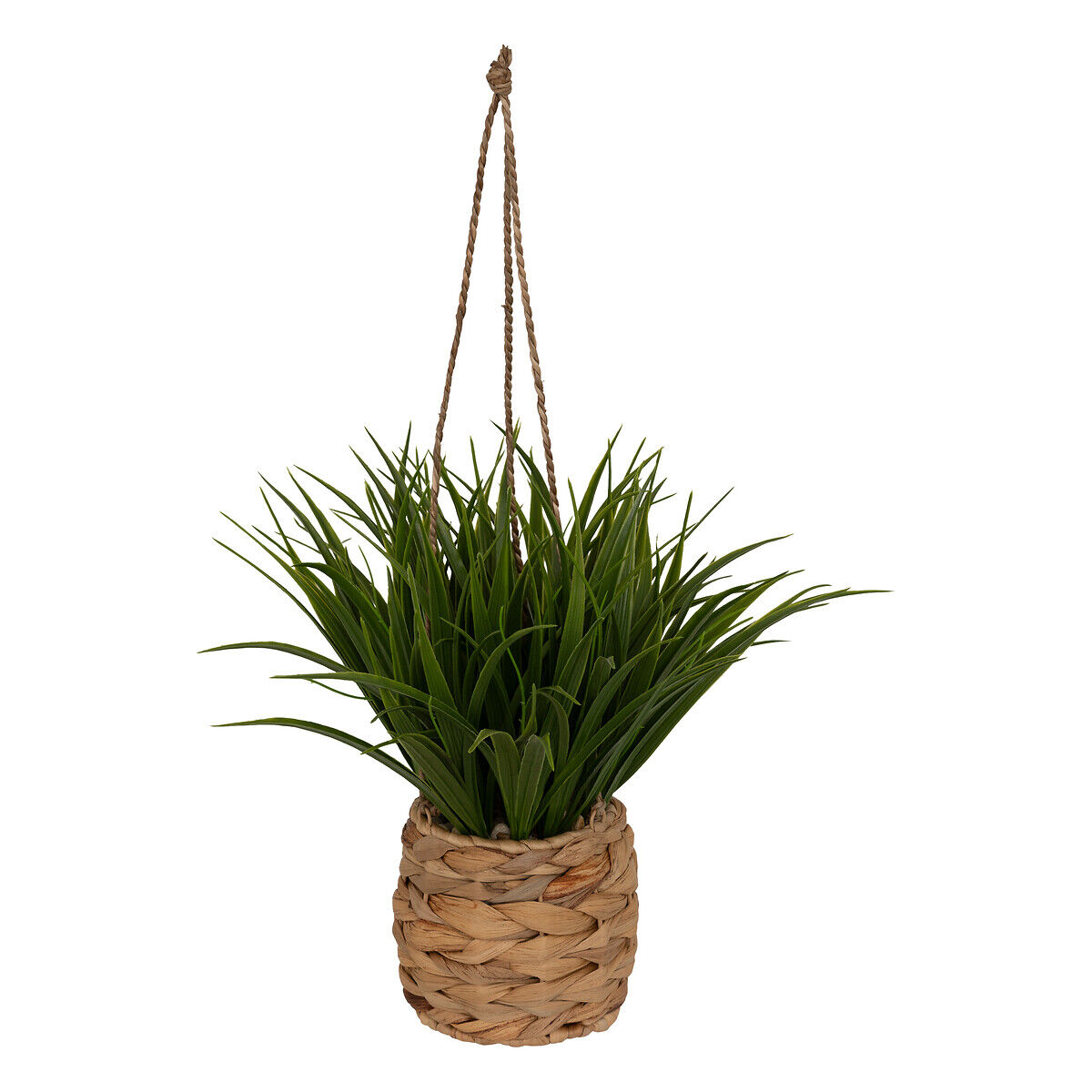 Vaso suspenso com planta artificial HERBE MODA 27cm