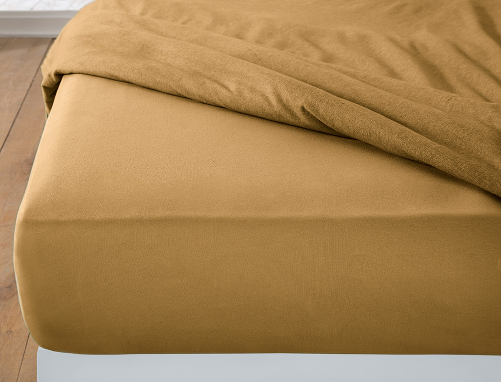 Drap-housseFlanelle tissé-teint