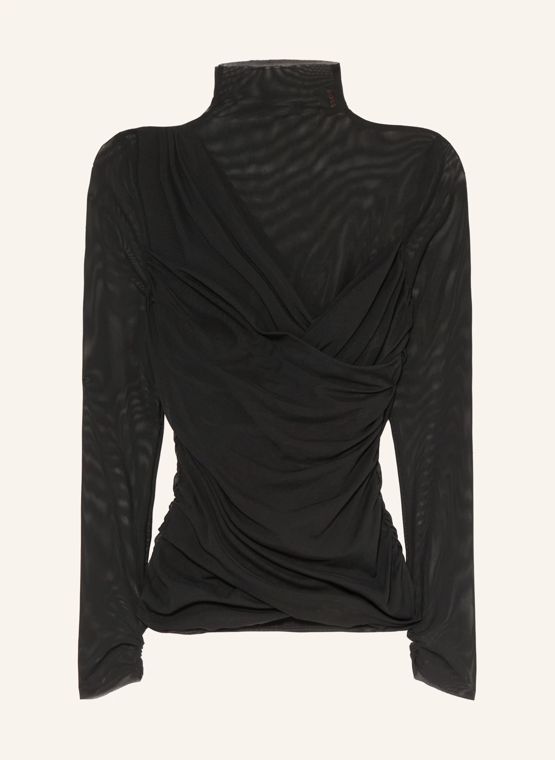 BOSS Longsleeve ETULAH aus Mesh