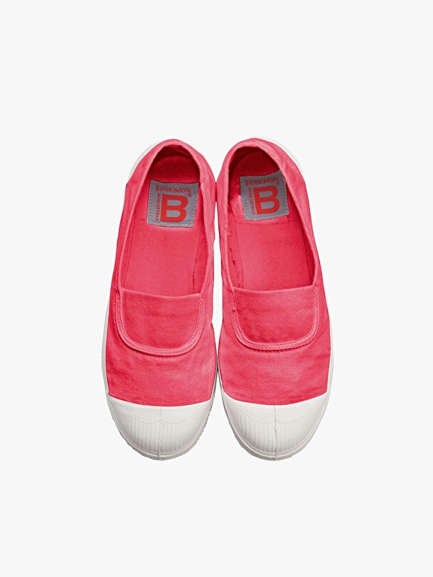 Tennis elastique femme rose indien