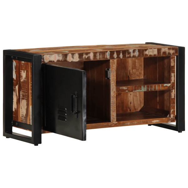 Szafka Pod TV Szafka Pod Telewizor RTV Drewniana Półka 80x30x40 cm