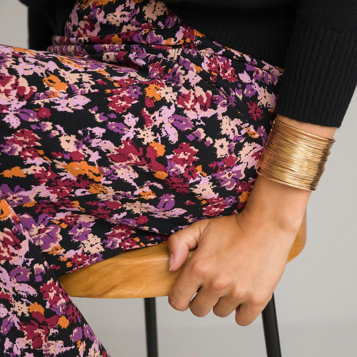 Bracelet manchette multi-rangs
