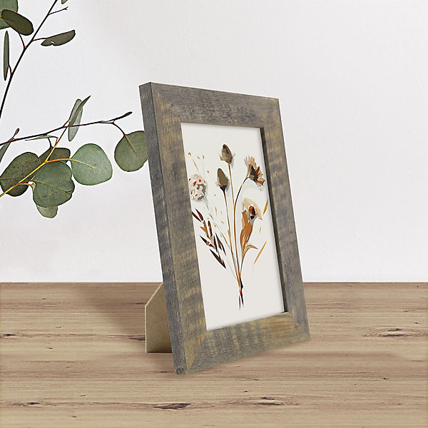 Cadre photo alizée brun 10x15 cm Fabriqué en France