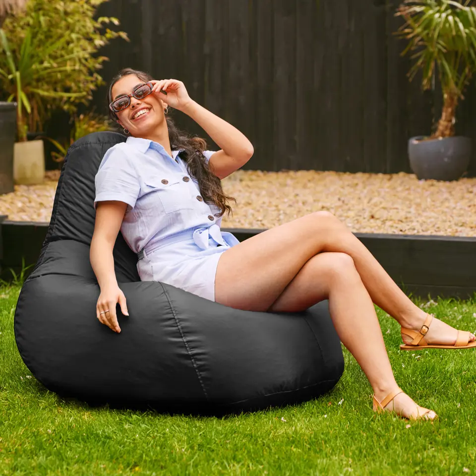 Veeva Zitzak Gaming - Zitzak Buiten - Zwart