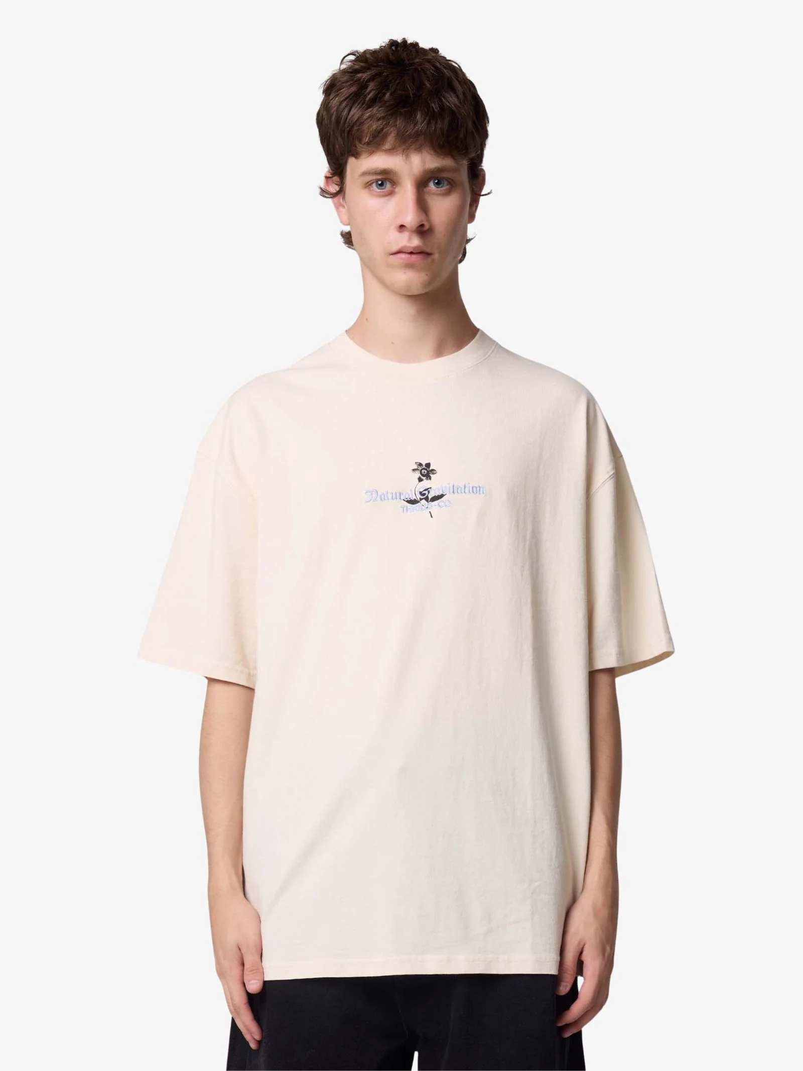 Natural Escape Box Fit Oversize Tee