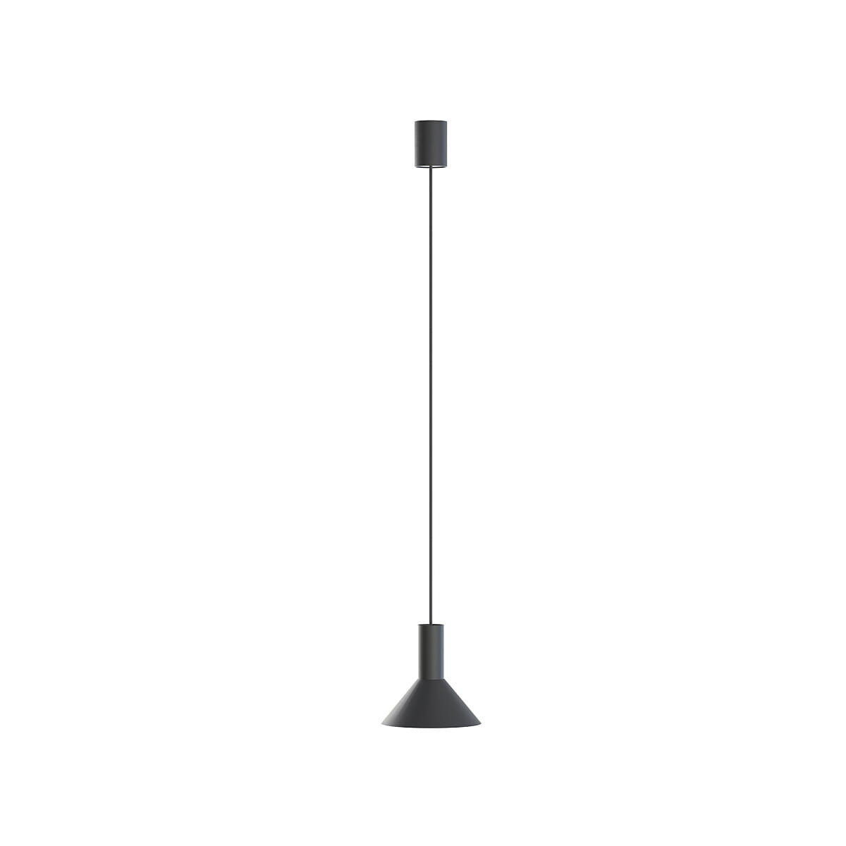Lampa wisząca czarna Hermanos 1xGU10x10W Nowodvorski