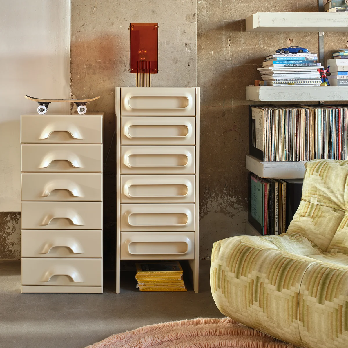 HKliving - Space Schubladenkommode, cream