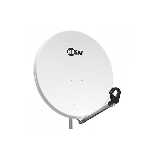 PackParabole satellite acier 80cm   Récepteur ASTRA   LNB Single HDSAT