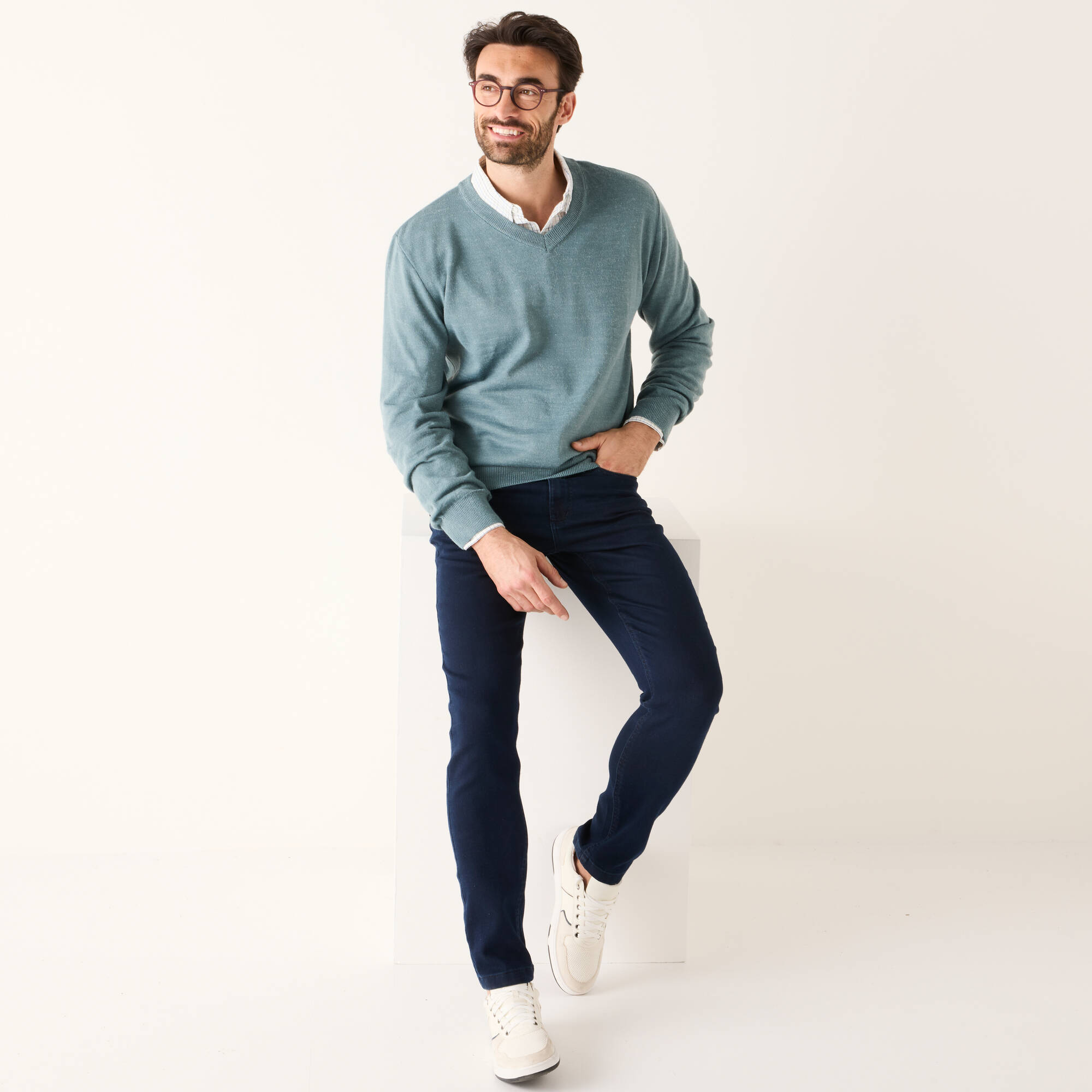 Pull uni col V