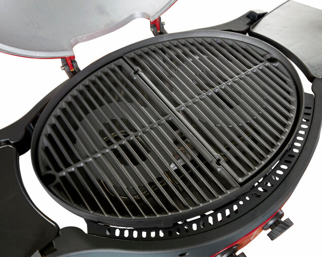 Ziggy Classic Twin Grill LPG BBQ Plus Cart Bundle - Gunmetal Grey