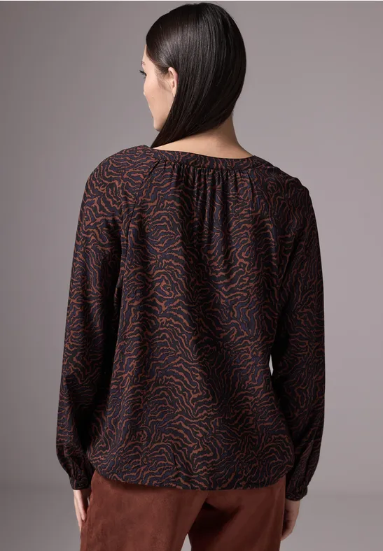 Bedruckte Bluse