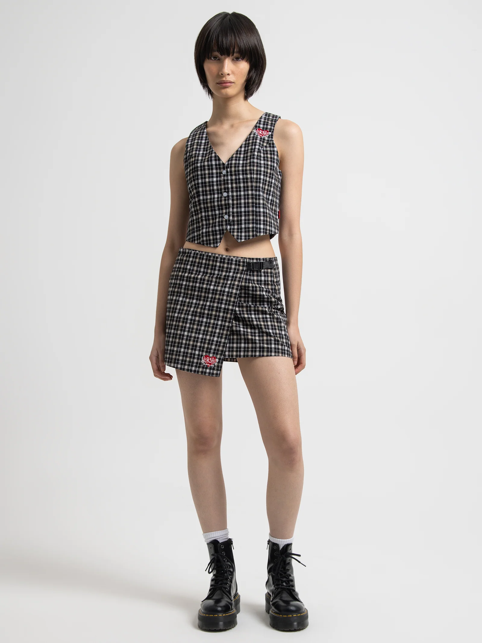 Don't Care Micro Wrap Skirt