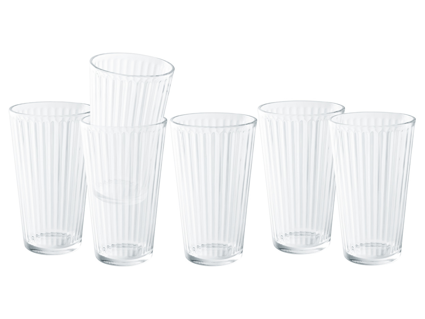 Komplet 6 szklanek do napojów Ole 460 ml