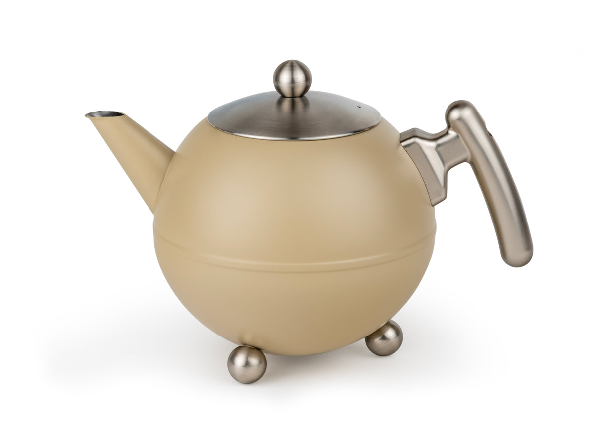 Bredemeijer - Theepot Bella Ronde - taupe - 1,2L