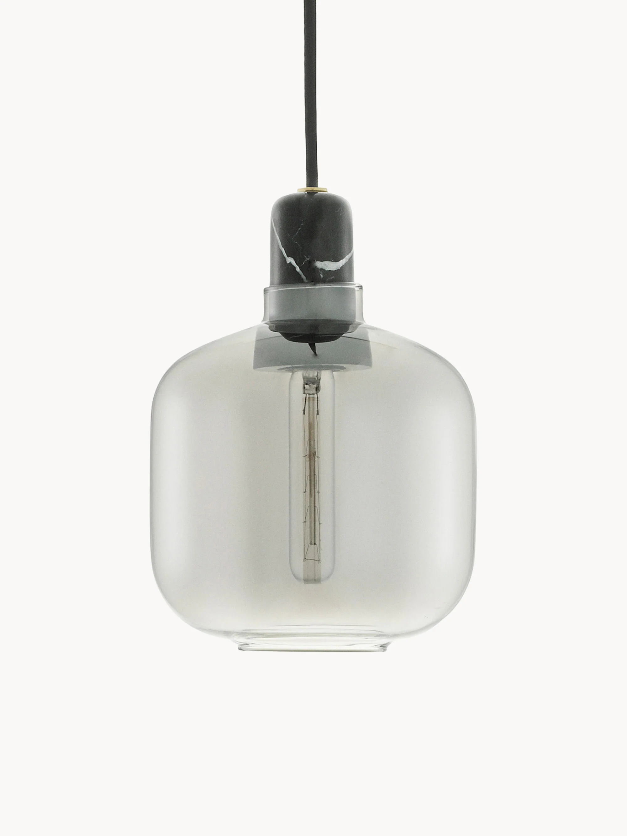 Kleine Pendelleuchte Amp aus Marmor
