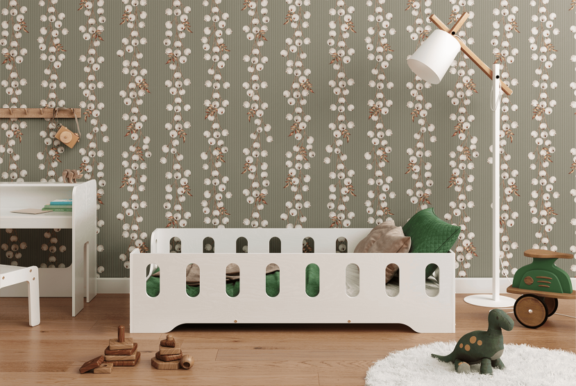 Łóżko pojedyncze drewniane TILA 2B Białe - SMARTWOOD®