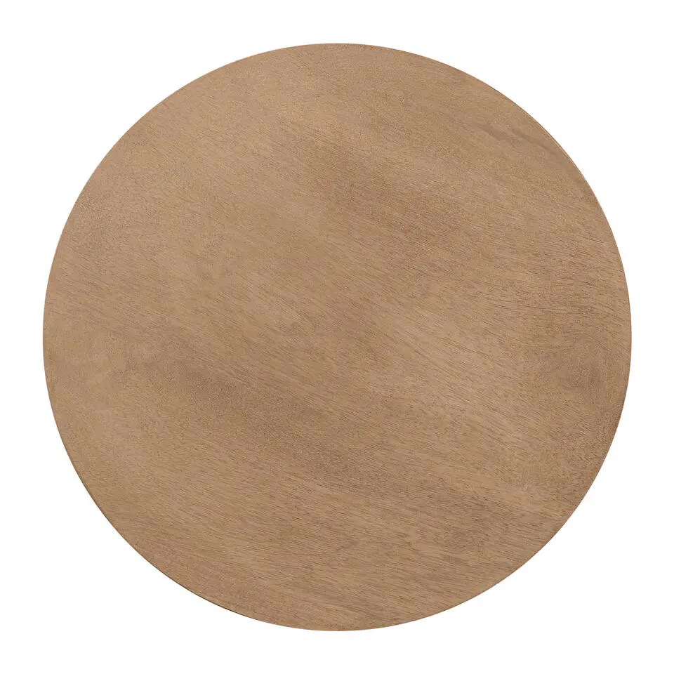 Lewis & Loft Bijzettafel Luis - FSC?mangohout - Rond ?35 - Naturel mat