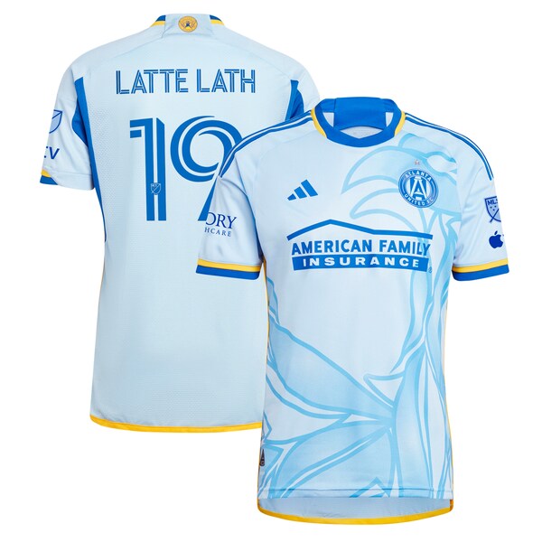 Emmanuel Latte Lath Atlanta United FC adidas 2024 The Resurgens Kit Authentic Player Jersey - Light Blue
