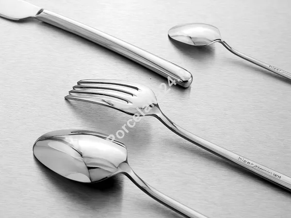 Komplet sztućców 24 cz. na 6 osób Hisar - Bahama (4.0/3.0mm) wysoki połysk